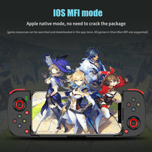 Load image into Gallery viewer, Wireless Bluetooth Game Controller Telescopic Gamepad Joystick For Samsung Xiaomi Huawei Android IPhone With Charging Cable
