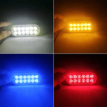 Load image into Gallery viewer, 12LED Signal Lamp Light Strip Car Turn Signal Warning Light Emergency Lamp Traffic Light Bar for Police Truck SUV Motorcycle
