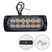 Load image into Gallery viewer, 12LED Signal Lamp Light Strip Car Turn Signal Warning Light Emergency Lamp Traffic Light Bar for Police Truck SUV Motorcycle
