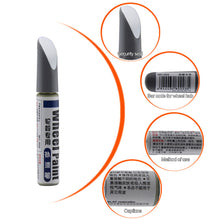 Load image into Gallery viewer, 12ml Silver Alloy Car Wheel Touch Up Pen Repair Paint Curbing Scratch Maker With Brush
