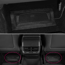 Load image into Gallery viewer, 2Pcs Car Air Outlet Under Seat Anti-blocking Dust Cover For Tesla Model 3 Y Auto Vent Mesh Covers Air Conditioning Outlet Covers
