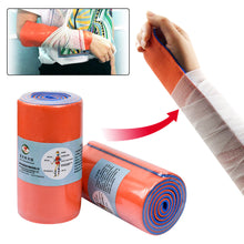 Load image into Gallery viewer, Polymer First Aid Splint Roll Waterproof Medical Emergency Fracture Bandage Fixed Splint Support Braces for Neck Leg Arm Health
