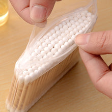 Load image into Gallery viewer, 500pcs Double Head Wood Cotton Swab Women Makeup Cotton Buds Tip For Wood Sticks Nose Ears Cleaning Health Care Tools Art Tools
