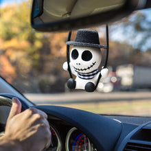 Load image into Gallery viewer, Swing Skull Car Interior Decoration Halloween Pendant Figurine Swing Auto Rearview Mirror Pendants Ornaments For Car Accessories
