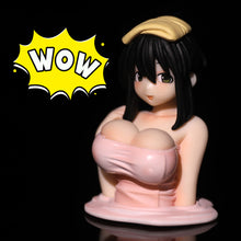 Load image into Gallery viewer, Cute Anime Chest Shaking Girls Car Ornaments Cartoon Kawaii Statue Car Dashboard Accessories Sexy Doll Figurine Car Decorations
