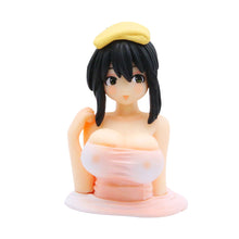 Load image into Gallery viewer, Cute Anime Chest Shaking Girls Car Ornaments Cartoon Kawaii Statue Car Dashboard Accessories Sexy Doll Figurine Car Decorations
