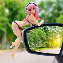 Load image into Gallery viewer, Cartoon Anime Car Decoration Creative Car Phone Holder Bikini Beach Girl Car Interior Accessories Auto Dashboard Decoration
