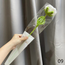 Load image into Gallery viewer, 1pc Knit Flower Hand-Knitted Fake Flowers Hand-woven Rose Tulips Sunflower Daisy Wedding Decoration Valentine's Mother's Teacher's Day Gift Creative Knitting Bouquet

