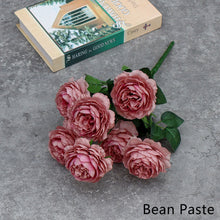Load image into Gallery viewer, 7 Forks/Bouquet Artificial Flower Silk Peony Fake Flowers Artificial Plant Decorative Flowers Home Decor Wedding Decoration
