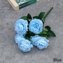 Load image into Gallery viewer, 7 Forks/Bouquet Artificial Flower Silk Peony Fake Flowers Artificial Plant Decorative Flowers Home Decor Wedding Decoration
