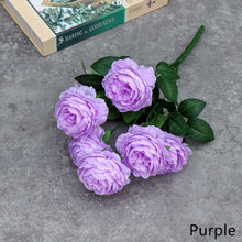 Load image into Gallery viewer, 7 Forks/Bouquet Artificial Flower Silk Peony Fake Flowers Artificial Plant Decorative Flowers Home Decor Wedding Decoration
