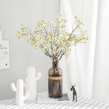 Load image into Gallery viewer, Luxury Cranberry Artificiales Blueberry Fake Berries Bouquet Silk Rose Artificial Plant Decorative Flowers Home Decor Wedding Decoration
