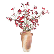 Load image into Gallery viewer, Luxury Cranberry Artificiales Blueberry Fake Berries Bouquet Silk Rose Artificial Plant Decorative Flowers Home Decor Wedding Decoration
