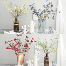 Load image into Gallery viewer, Luxury Cranberry Artificiales Blueberry Fake Berries Bouquet Silk Rose Artificial Plant Decorative Flowers Home Decor Wedding Decoration
