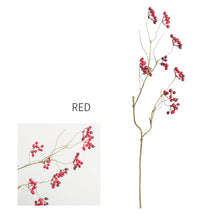 Load image into Gallery viewer, Luxury Cranberry Artificiales Blueberry Fake Berries Bouquet Silk Rose Artificial Plant Decorative Flowers Home Decor Wedding Decoration
