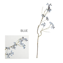 Load image into Gallery viewer, Luxury Cranberry Artificiales Blueberry Fake Berries Bouquet Silk Rose Artificial Plant Decorative Flowers Home Decor Wedding Decoration
