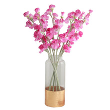 Load image into Gallery viewer, Artificial Flower Bouquet Silk Sweet Pea Fake Flowers Artificial Plant Decorative Flowers Home Decor Wedding Decoration
