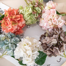 Load image into Gallery viewer, Artificial Flower Silk Hydrangea Fake Flowers Artificial Plant Decorative Flowers Home Decor Wedding Decoration
