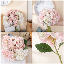Load image into Gallery viewer, Artificial Flower Silk Hydrangea Fake Flowers Artificial Plant Decorative Flowers Home Decor Wedding Decoration
