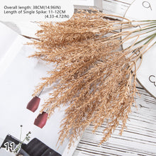 Load image into Gallery viewer, Gold -Tone Series Plastic Artificial Flowers Eucalyptus Ginkgo Leaf Coins Leaf Heart Grass Wedding Festival Decoration
