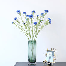 Load image into Gallery viewer, 3 Forks/Bouquet Artificial Flower Silk Cornflower Fake Flowers Artificial Plant Decorative Flowers Home Decor Wedding Decoration

