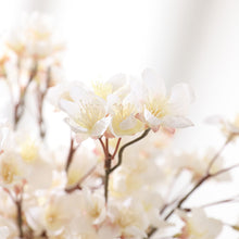 Load image into Gallery viewer, Artificial Flower Bouquet Silk Peach Blossom Fake Flowers Artificial Plant Decorative Flowers Home Decor Wedding Decoration
