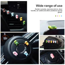 Load image into Gallery viewer, Car Ornaments Mini Sleeping Cute Animals Car Center Console Display Screen Car Interior Decorations Sheep Turtle Pendant Doll
