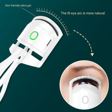 Load image into Gallery viewer, Electric Eyelash Curler Portable Chargeable Eyelash Curler Lasting Shaping Two Gear Temperature Electric Heated Eyelash Curler
