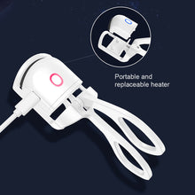 Load image into Gallery viewer, Electric Eyelash Curler Portable Chargeable Eyelash Curler Lasting Shaping Two Gear Temperature Electric Heated Eyelash Curler
