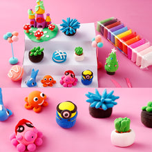 Load image into Gallery viewer, 12/24/36 Color Light Polymer Clay Soft Plasticine Toy Safe Colorful Playdough Slimes Toys Plasticine DIY Creative Clay Kid Gift
