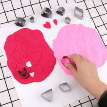 Load image into Gallery viewer, 118pcs Polymer Clay Cutters Kit Ceramic Craft Earrings Cutting Plastic Mold Baking Mould Handmade DIY Jewelry Making Tools Geometry Die Cake Cookie Cutter
