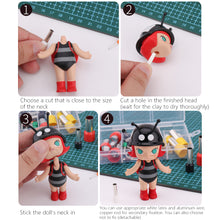Load image into Gallery viewer, 8/40pcs Mini Clay Cutters Earring Hole Hollow Round Cutter Pottery Tools Polymer Clay Tools Clay Extruder
