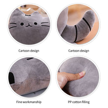 Load image into Gallery viewer, 25cm/40cm Kawaii Cat Pillow With Zipper Only Skin Without PP Cotton Biscuits Cat Plush Pillow Doll Cushion Children Gift Toys
