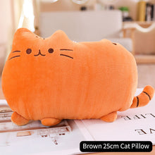 Load image into Gallery viewer, 25cm/40cm Kawaii Cat Pillow With Zipper Only Skin Without PP Cotton Biscuits Cat Plush Pillow Doll Cushion Children Gift Toys
