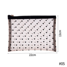 Load image into Gallery viewer, Large Capacity Mesh Cosmetic Bag Transparent Make Up Pouch Organizer Travel Storage Case Women Toiletry Organizer Portable
