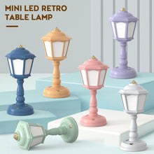 Load image into Gallery viewer, Retro Mini Table Lamp USB Charging Desk Lamp Street Lamps Design Night Lights Touch Dimmable BedSide Lights Bedroom Decor
