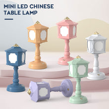 Load image into Gallery viewer, Retro Mini Table Lamp USB Charging Desk Lamp Street Lamps Design Night Lights Touch Dimmable BedSide Lights Bedroom Decor
