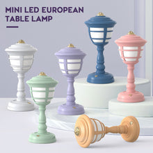 Load image into Gallery viewer, Retro Mini Table Lamp USB Charging Desk Lamp Street Lamps Design Night Lights Touch Dimmable BedSide Lights Bedroom Decor
