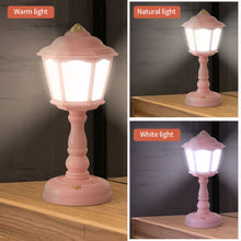 Load image into Gallery viewer, Retro Mini Table Lamp USB Charging Desk Lamp Street Lamps Design Night Lights Touch Dimmable BedSide Lights Bedroom Decor
