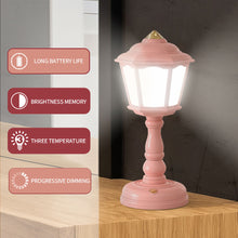 Load image into Gallery viewer, Retro Mini Table Lamp USB Charging Desk Lamp Street Lamps Design Night Lights Touch Dimmable BedSide Lights Bedroom Decor
