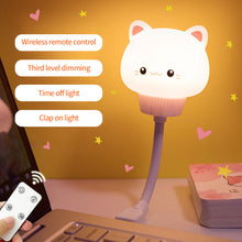 Load image into Gallery viewer, LED Chlidren USB Night Light Cute Cartoon Night Lamp Bear Remote Control for Baby Kid Eye Protection Light Christmas Birthday Gift
