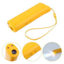Load image into Gallery viewer, 2 in 1 Anti Barking Device Handheld LED Ultrasonic Pet Dog Repeller Control Training Device Trainer With Lights
