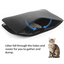 Load image into Gallery viewer, Double Layer EVA Cat Litter Pad Waterproof Non-slip Sand Basin Filter Kitten Dog Washable Sand Pad Floor Mat Pet Clean Supplies
