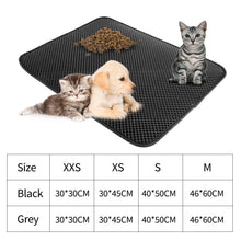 Load image into Gallery viewer, Double Layer EVA Cat Litter Pad Waterproof Non-slip Sand Basin Filter Kitten Dog Washable Sand Pad Floor Mat Pet Clean Supplies
