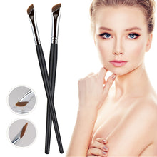 Load image into Gallery viewer, Convenient Face Concealer Sickle Eyeliner Brush Bevel Thin Oblique Angle Flat Head Eyelids Silkworm Brush Eyebrow Blade Makeup Brush
