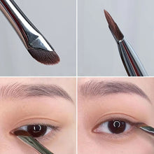 Load image into Gallery viewer, Convenient Face Concealer Sickle Eyeliner Brush Bevel Thin Oblique Angle Flat Head Eyelids Silkworm Brush Eyebrow Blade Makeup Brush
