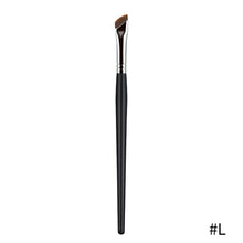 Load image into Gallery viewer, Convenient Face Concealer Sickle Eyeliner Brush Bevel Thin Oblique Angle Flat Head Eyelids Silkworm Brush Eyebrow Blade Makeup Brush
