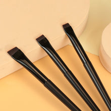 Load image into Gallery viewer, Portable Thin Eyebrow Eyeliner Brush Creative Fine Angled Brow Contour Brush Women Eyebrow Liner Cream Cosmetic Makeup Tools
