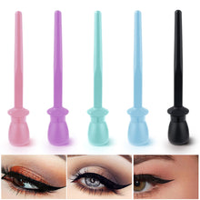 Load image into Gallery viewer, Reusable Silicone Eyeliner Makeup Tools Eyeliner Easy Clean Waterproof Eyeliner Brush Eyeliner for Shaky Hands Beginer Makeup
