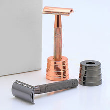 Load image into Gallery viewer, Classic Razor Double Edge Safety Razor for Mens Shaving Women Hair Removal 5 Shaving Blades Manual Shaver Razor
